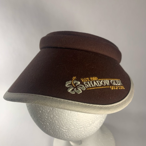 NWT - Shadowglen Golf Course Visor in Brown by Pukka - Picture 6 of 8